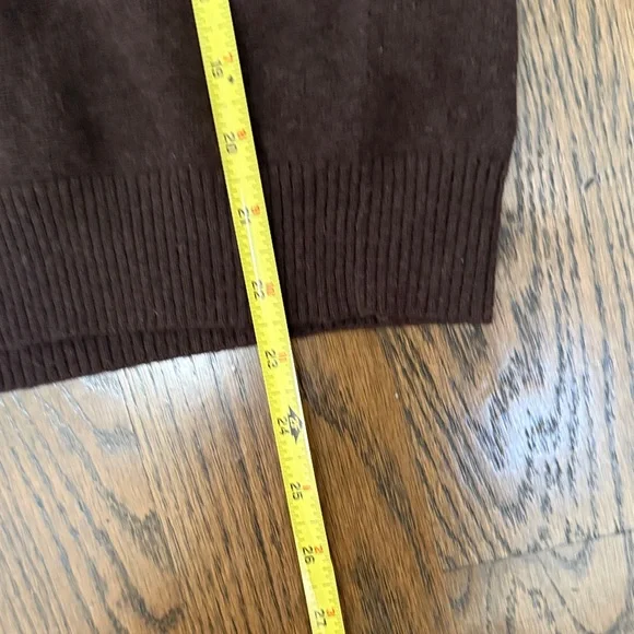 Ralph Lauren Dark Brown V-Neck Sweater - Picture 6 of 7